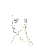 Female Face Sketch | Crea tu propio cartel