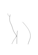 Female Body Profile Sketch | Crea tu propio cartel