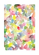 Colorful Abstract Watercolor Art | Crea tu propio cartel