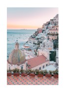Positano Amalfi Coast Sunset | Crea tu propio cartel