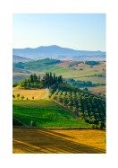Tuscany Landscape View | Crea tu propio cartel