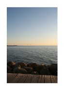 View Of The Ocean In Sunset | Crea tu propio cartel