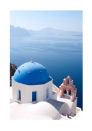 Santorini In Greece | Crea tu propio cartel