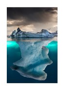 Dramatic View Of Iceberg | Crea tu propio cartel