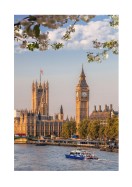 Big Ben In London During Spring | Crea tu propio cartel