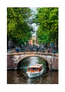Canal In Amsterdam | Crea tu propio cartel