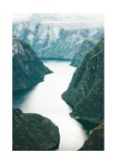 View Of Fjord In Norway | Crea tu propio cartel