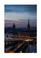 Stockholm By Night | Crea tu propio cartel