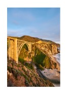 Bixby Creek Bridge On Highway One | Crea tu propio cartel