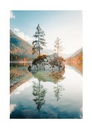 Calm Lake At Sunset | Crea tu propio cartel