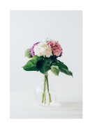 Hydrangea Flowers In Vase | Crea tu propio cartel
