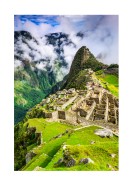 View Of Machu Picchu In Peru | Crea tu propio cartel