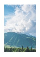 Sunny Mountain Landscape | Crea tu propio cartel
