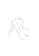 Female Body Silhouette No3 | Crea tu propio cartel