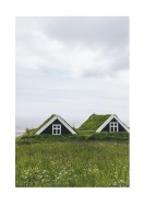 Farmhouses In Iceland | Crea tu propio cartel