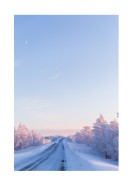 Winter Wonderland Landscape View | Crea tu propio cartel