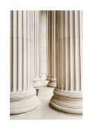 Row Of Marble Columns | Crea tu propio cartel